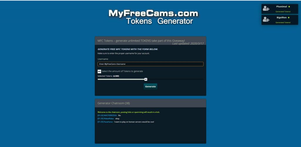 mfc tokens