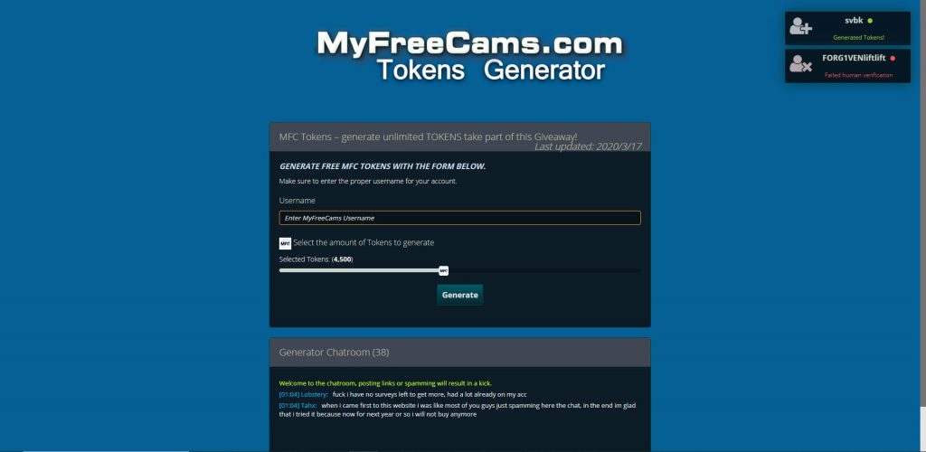 mfc tokens